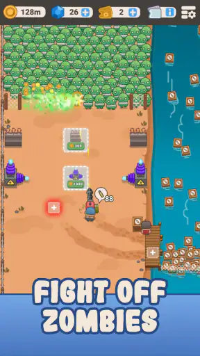 Idle Outpost: Upgrade Games screenshot