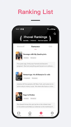 iFnovel - Books,Web Novel screenshot