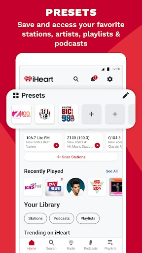 iHeart: Music, Radio, Podcasts screenshot