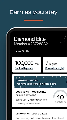 IHG Hotels & Rewards screenshot