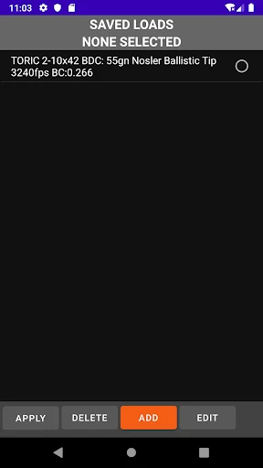 Impact Ballistics screenshot