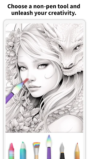 InColor: Coloring & Drawing screenshot