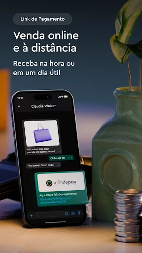 InfinitePay Tap Conta Pix e IA screenshot