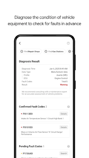 Infocar - OBD2 ELM Scanner screenshot