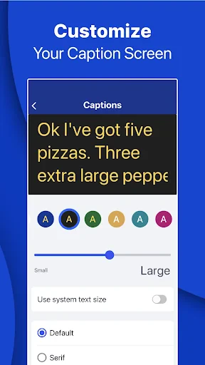 InnoCaption Live Call Captions screenshot