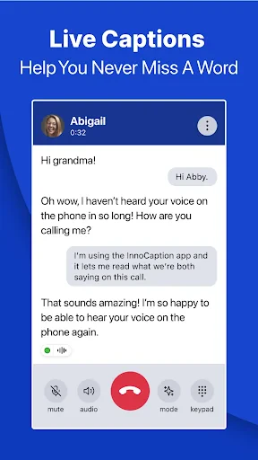 InnoCaption Live Call Captions screenshot