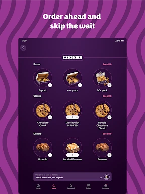 Insomnia Cookies screenshot