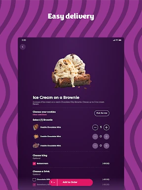 Insomnia Cookies screenshot