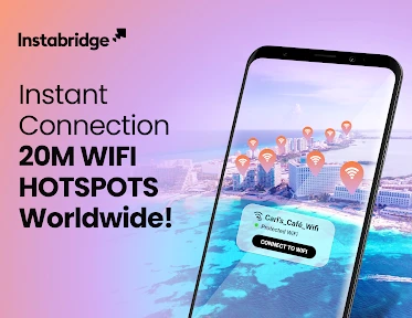 Instabridge: WiFi Hotspot Map screenshot