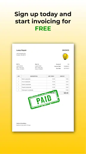Invoice Maker by Invoice Home screenshot
