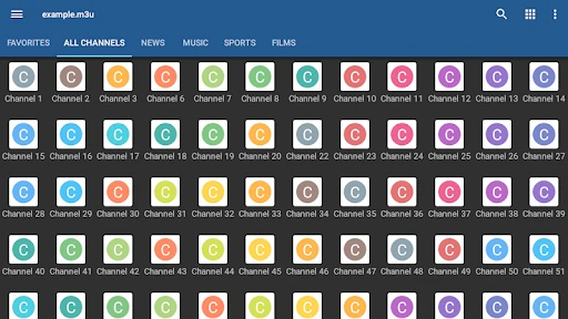 IPTV screenshot