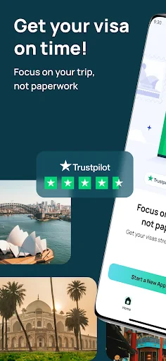 iVisa: ETA, eVisa, NZeTA, Visa screenshot