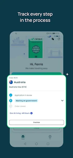iVisa: ETA, eVisa, NZeTA, Visa screenshot