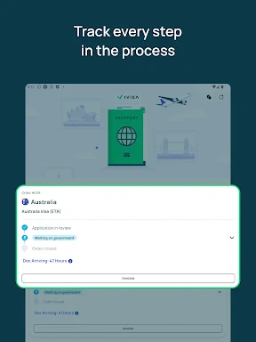 iVisa: ETA, eVisa, NZeTA, Visa screenshot