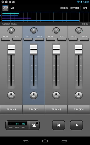J4T Multitrack Recorder screenshot