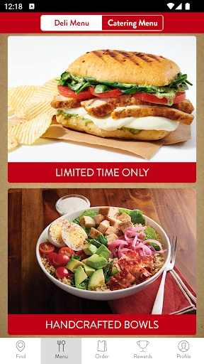 Jason's Deli screenshot