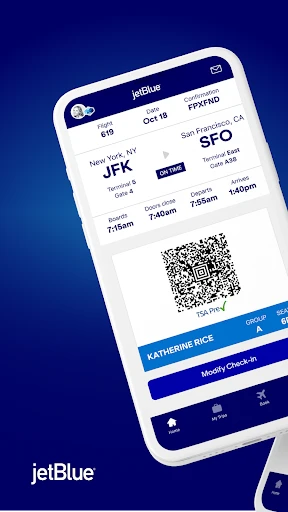 JetBlue - Book & manage trips screenshot