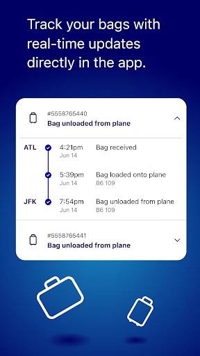 JetBlue - Book & manage trips screenshot