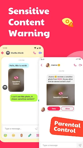 JusTalk Kids - Safe Messenger screenshot