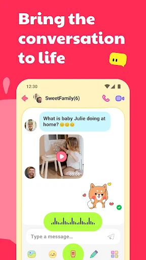 JusTalk Kids - Safe Messenger screenshot