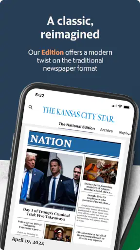 Kansas City Star Newspaper screenshot