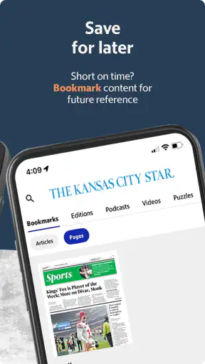 Kansas City Star Newspaper screenshot