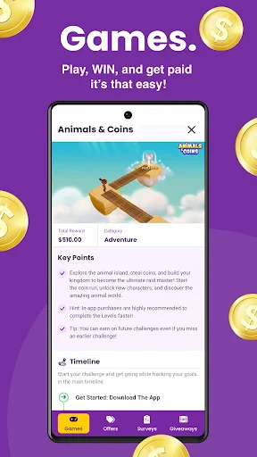 KashKick: Get paid to have fun screenshot