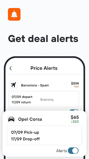 KAYAK: Flights, Hotels & Cars screenshot