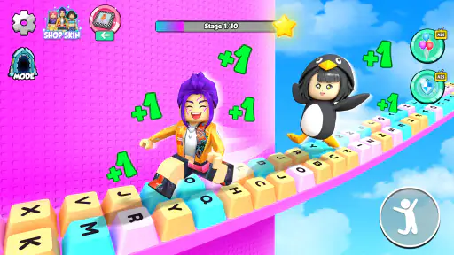 Keyboard ASMR Tower: Gugu Gaga screenshot