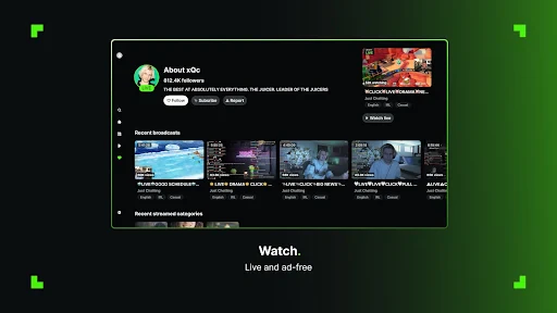 Kick: Live Streaming screenshot