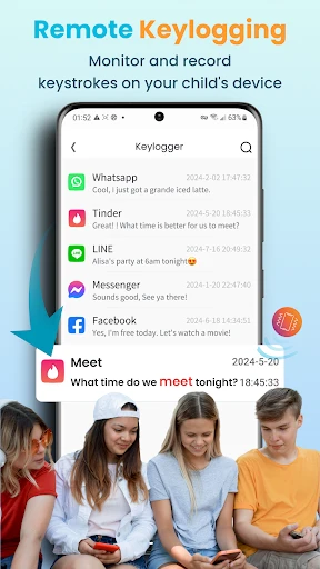 KidsGuard Pro-Phone Monitoring screenshot