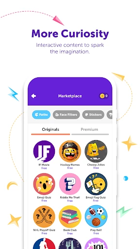 Kinzoo: Fun All-Ages Messenger screenshot