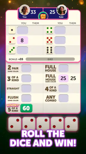 Kismet - Dice Game screenshot