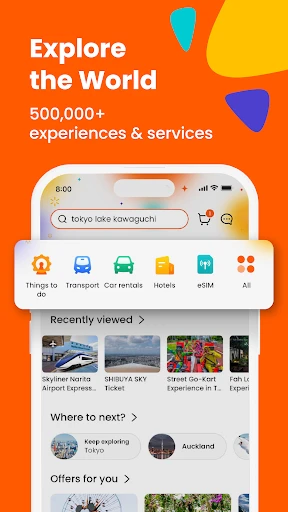 Klook: Travel, Hotels, Leisure screenshot