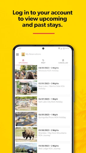 KOA | RV, Cabin & Tent Camping screenshot