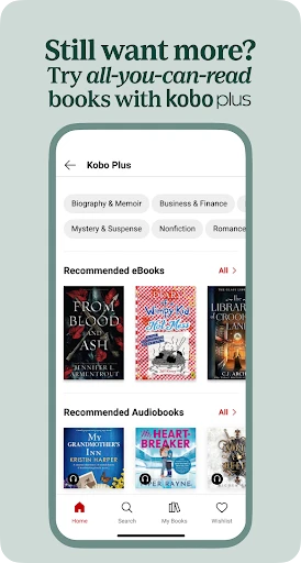 Kobo | eBooks & Audiobooks screenshot