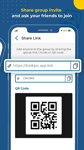 Kwikpic - Smart Photo Sharing screenshot