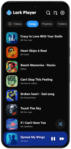 Lark Player:Music Player & MP3 screenshot