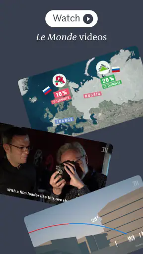 Le Monde, Live News screenshot
