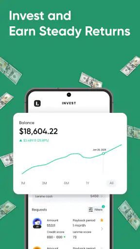 Lenme: Investing and Borrowing screenshot