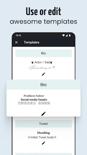 Letter Fonts - Stylish Text screenshot