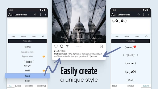 Letter Fonts - Stylish Text screenshot