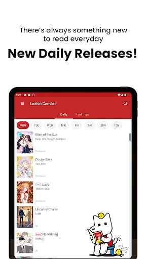 Lezhin Comics - Daily Releases screenshot