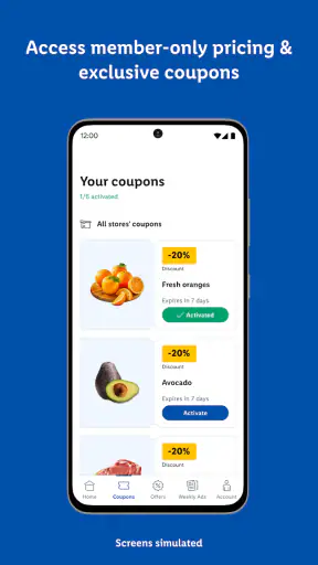 Lidl Plus screenshot