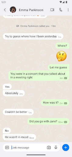 Link Messenger screenshot