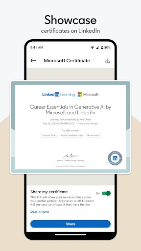 LinkedIn Learning screenshot