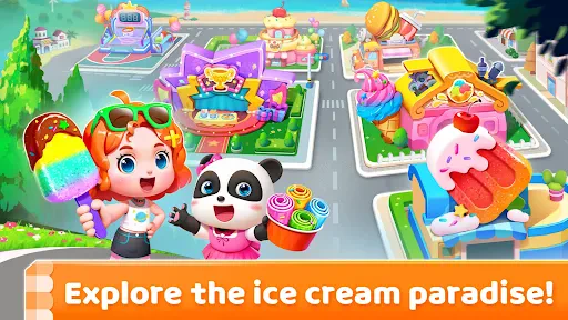 Little Panda's Ice Cream Games screenshot