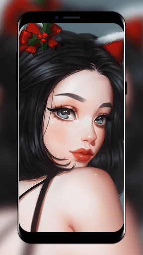 Live Glitter Girly Wallpaper screenshot