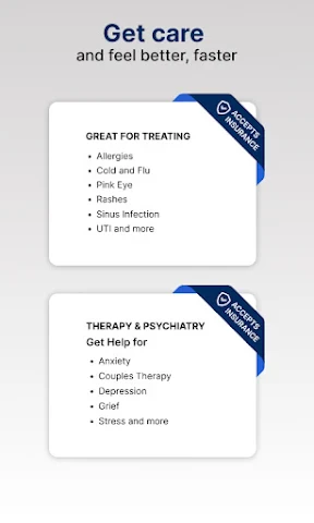 LiveHealth Online Mobile screenshot