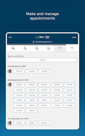 LiveWell with Advocate Aurora screenshot